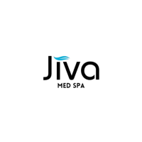 Jiva Spa logo: A stylized lotus flower, representing tranquility and wellness at our premier med spa